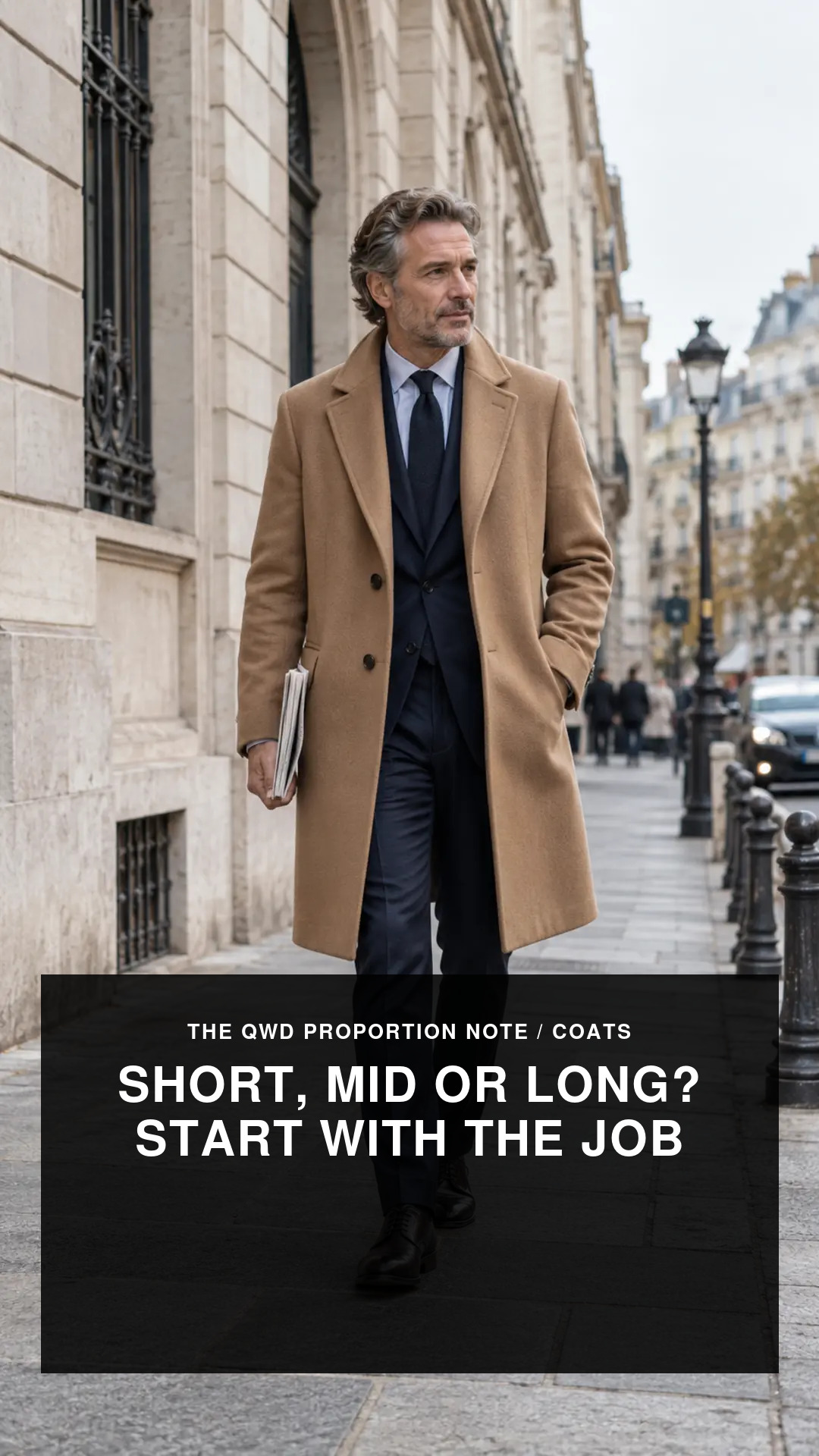 Cover for Choose the coat length by the job